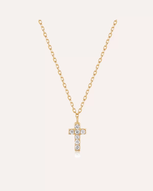 Mini Gold Cross