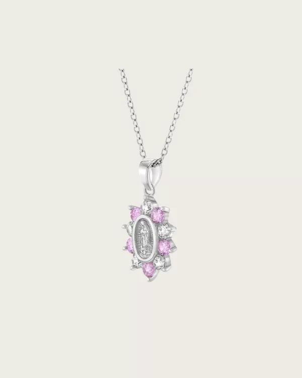 Guadalupe Virgin Mary Girls Necklace - Imagen 2