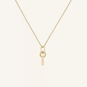 Gold Key Necklace
