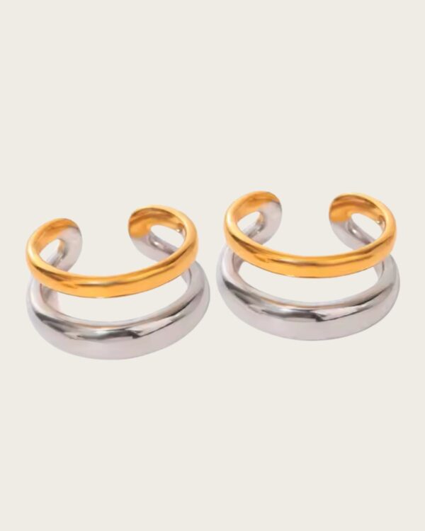 Gold and Plated Cuff